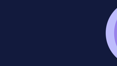An abstract image of purple ovals on a navy background.