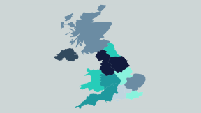 A map of the United Kingdom.