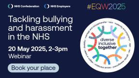 Tackling bullying and harassment in the NHS webinar 