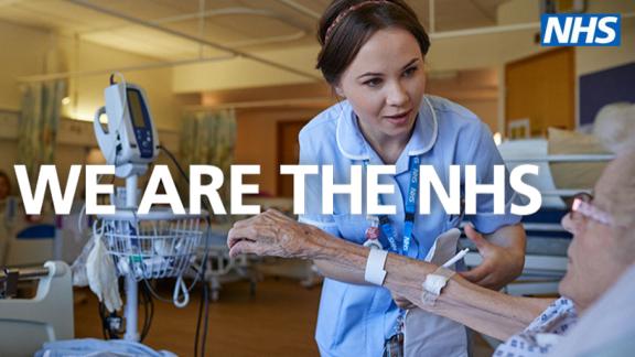 We are the NHS logo