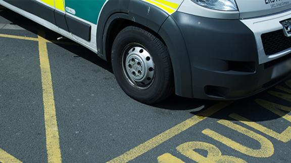 ambulance parked