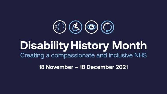 Disability History Month logo 