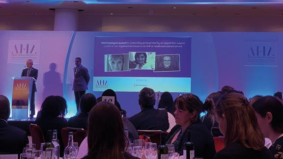 NHS Employers receiving an Advancing Healthcare Award