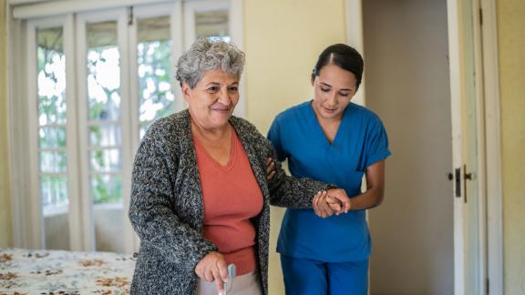 Care home nurse assistance