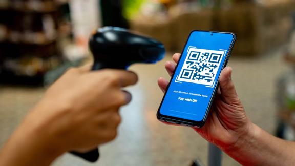 Scanning QR code