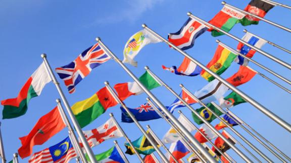 International flags