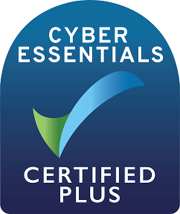 This graphics is the logo for the Cyber Essentials Certification.