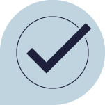 An icon of a tick