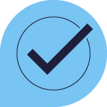 An icon of a tick.