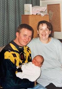 Matt, Paul and Louise Buckley.